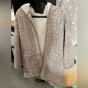 American Eagle Teddy/Sherpa Cardigan